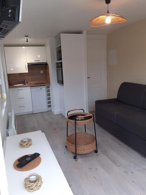Studio Canape Convertible 2 Pers Avec Jardin Et Parking Clos Merlimont Exterior photo