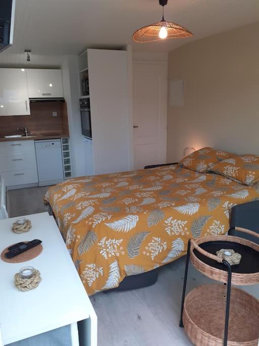 Studio Canape Convertible 2 Pers Avec Jardin Et Parking Clos Merlimont Exterior photo